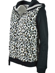 Sweatshirt Fleece Leopard hoodies Juventus