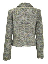 Jacket Nail Woman Boucle Woolen Cloth Multicolor - LTB