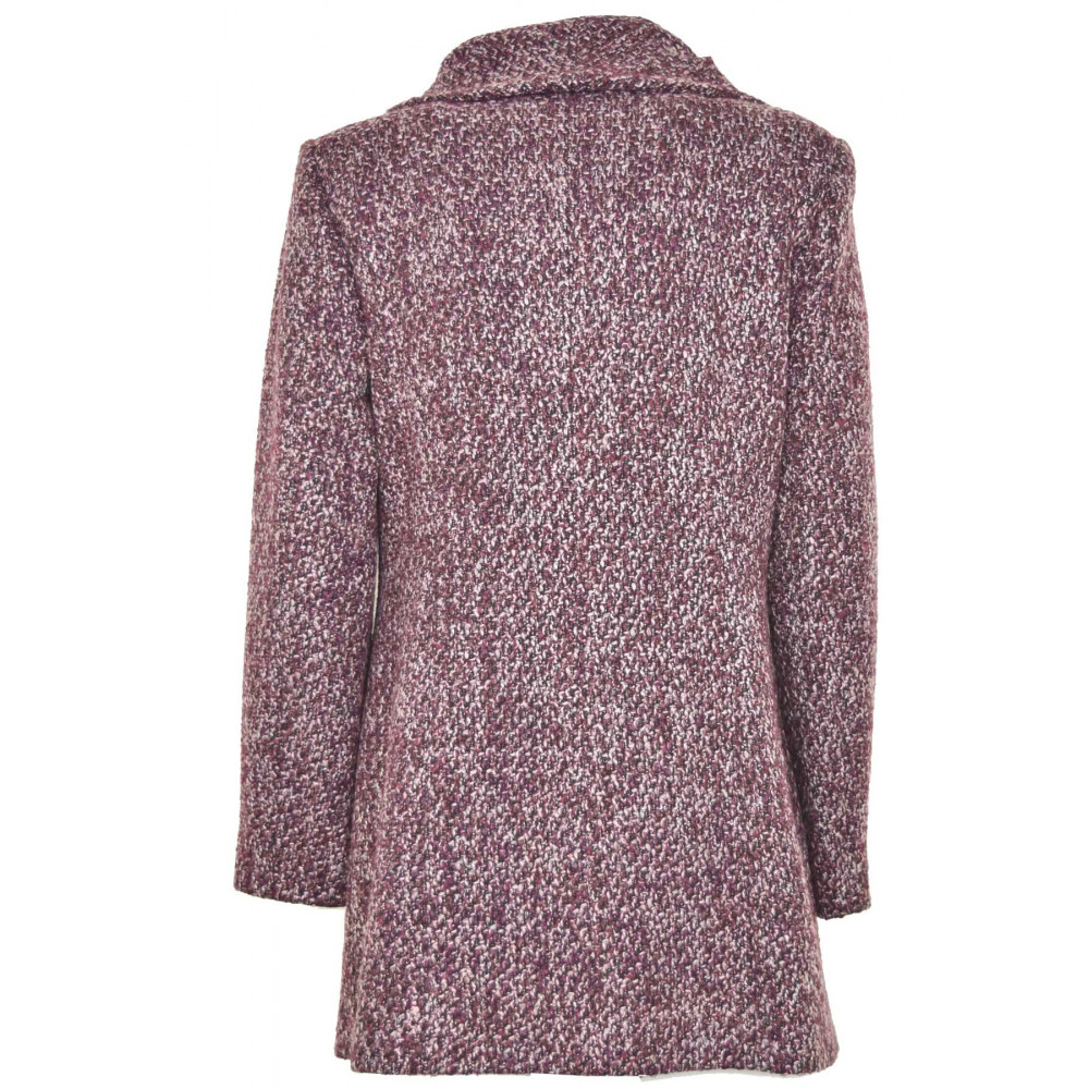 Jacket Women Double-Breasted Cloth, Wool Bouclé