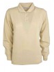 Mesh ladies Polo-Beige - Large Fit and Straight