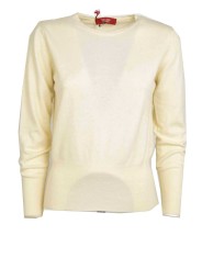 Mesh ladies crew neck with Waistband at the waist - close Fit
