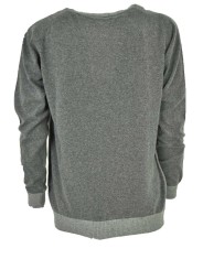 Double Color V-Neck Men's Slim Sweater - Wool Cashmere blend