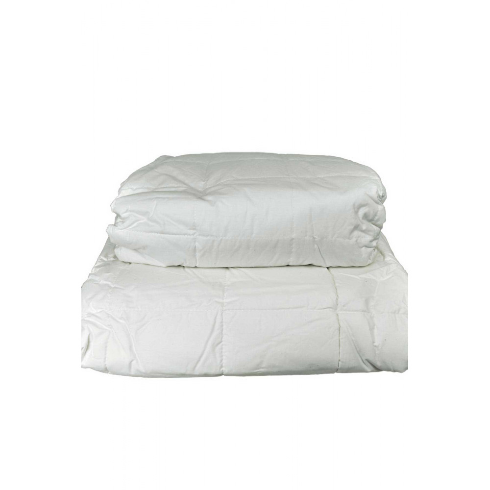 2 Bettdecken von menge 4-Jahreszeiten-Bettdecke Aus Baumwolle - Mikrofaser Hypoallergen Antiacaro Innen - Soft-Touch-Quilt