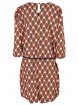 膝丈の女性のドレス幾何学的なデザイン-ピエールカルダン