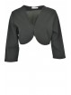 Shawl Women's Jacket-Short-Black - Ideal over a dress