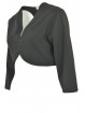 Shawl Women's Jacket-Short-Black - Ideal over a dress