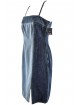Patchwork Jeans Damenkleid 44 - Extè