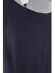 Vestido tubo 42 de lino piqué azul - modelo de muestra