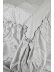 copy of Quilt Quilted Bedspread Double Rows Percale Cotton 270x270 King Size
