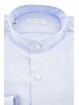 Men's Shirt with Mandarin Collar Slimfit Poplin Filafil - Philo Vance - Terminillo Slim
