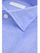 Heren Overhemd Spread Collar Slimfit Small Polka Dots - Philo Vance - Metz Slim