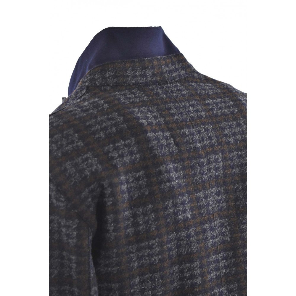 Dekonstruierte Slimfit-Jacke für Herren aus Wolle