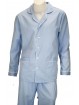 Pyjama Klassisch, Mann, Geöffnet Vor-Stoff, Baumwolle und Flanell - Grino