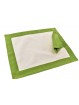 Set de table Cadre de table avec serviette en pur coton