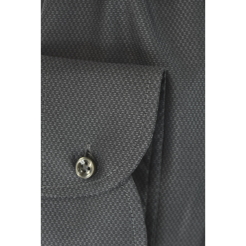 Camicia Uomo Blu Scuro Armaturato senza Taschino - Philo Vance - Bagnolo