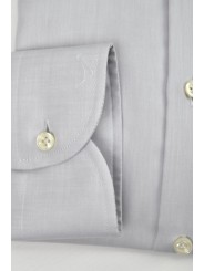 Hellblaues Herrenhemd No Iron Twill Fabric ohne Tasche - Philo Vance - N10