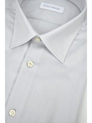 Camicia Uomo Azzurro Tessuto No Stiro Twill senza Taschino - Philo Vance - N10