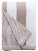 Doubleface Striped Sponge Towels Shabby Chic Righine - Lumiere