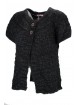 Pea coat Vrouw Cardigan Open Knit interieur two-tone