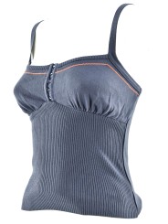 Replay Top Neckline Woman Knit Blue Blueberry