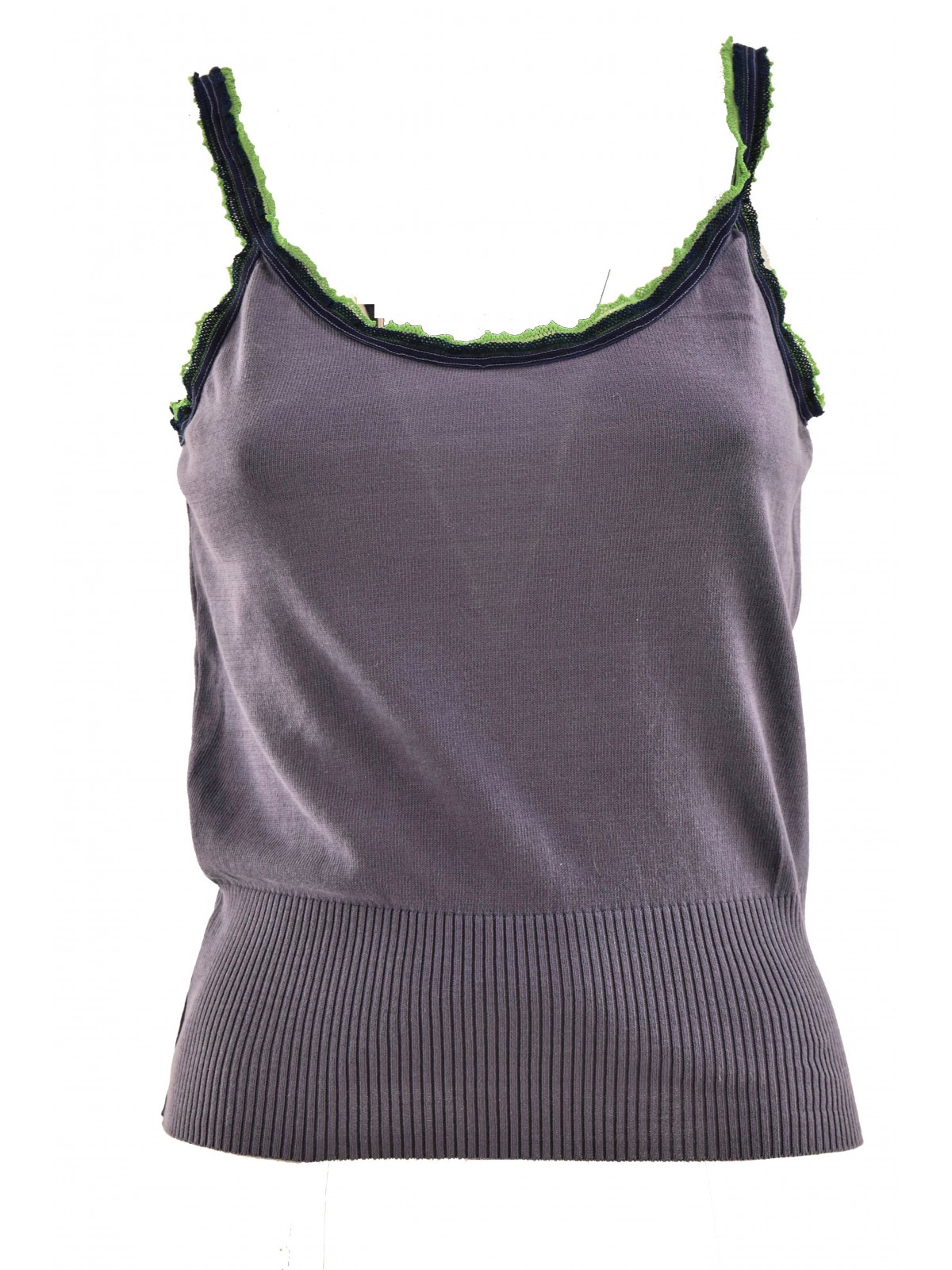 Replay Top Tank Strapless Lace Women's Knit Cotton