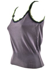 Replay Top Tank Strapless Lace Women's Knit Cotton