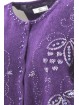 Cardigan de cuello de tripulación de lunares de las Mujeres Camisa de botones abiertos de Lana de cachemira