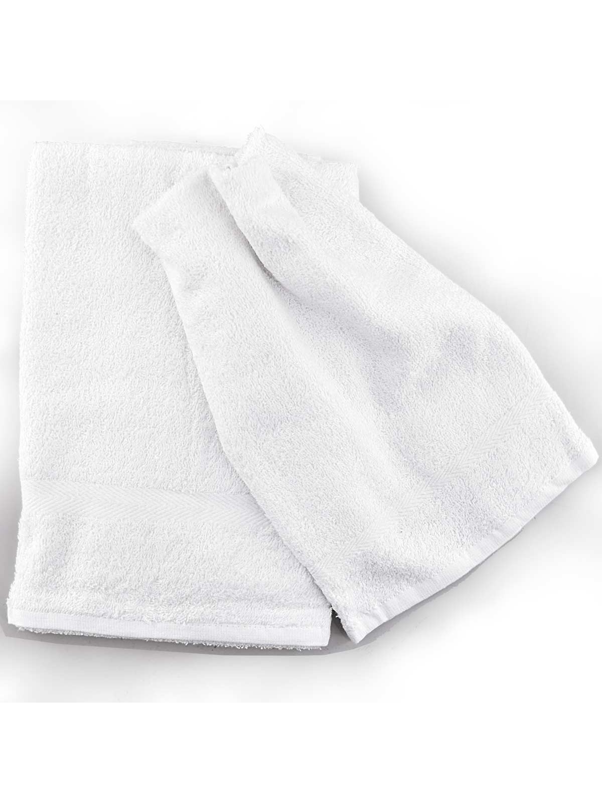White Face Towels + Bidet - Terry Cotton - art Cristina