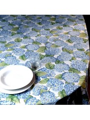 テーブル クロスすべてのサイズ パナマ プリント レモン アジサイ サンゴの葉