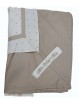 Nappe Rectangulaire x12 Beige Pois Blancs Lovely Shabby