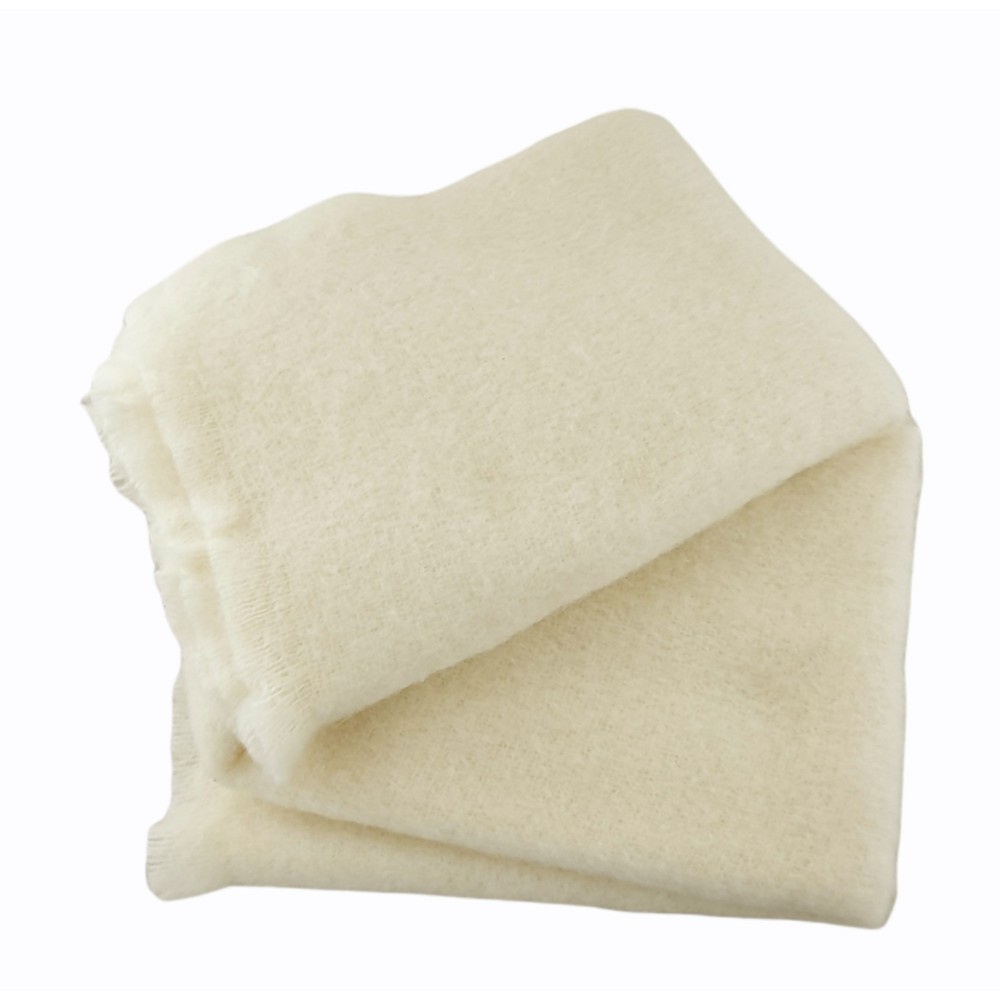 Light blanket Mohair Wool, Double and Single - Warm and Natural