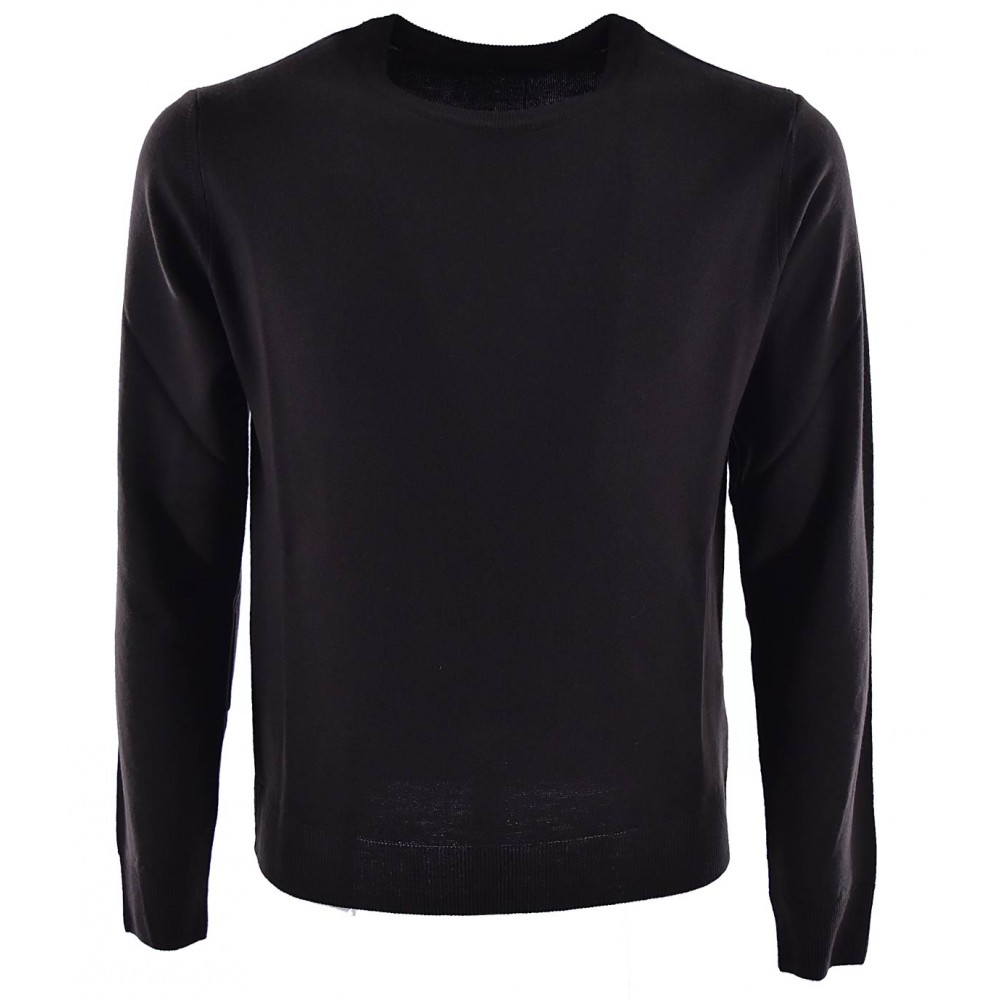 Thin Men's Half Turtleneck Sweater - 100% Pure Extrafine Merino Wool