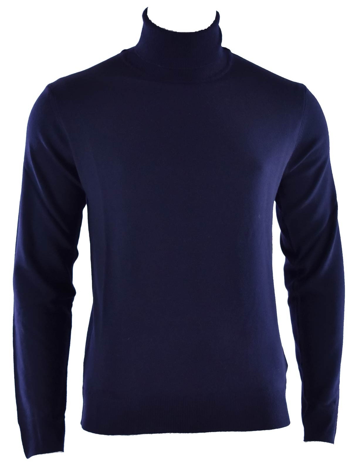 Thin Turtleneck Sweater Pure Extrafine Merino Wool