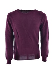 Pure Extrafine Merino Wool Jacquard Crewneck Sweater