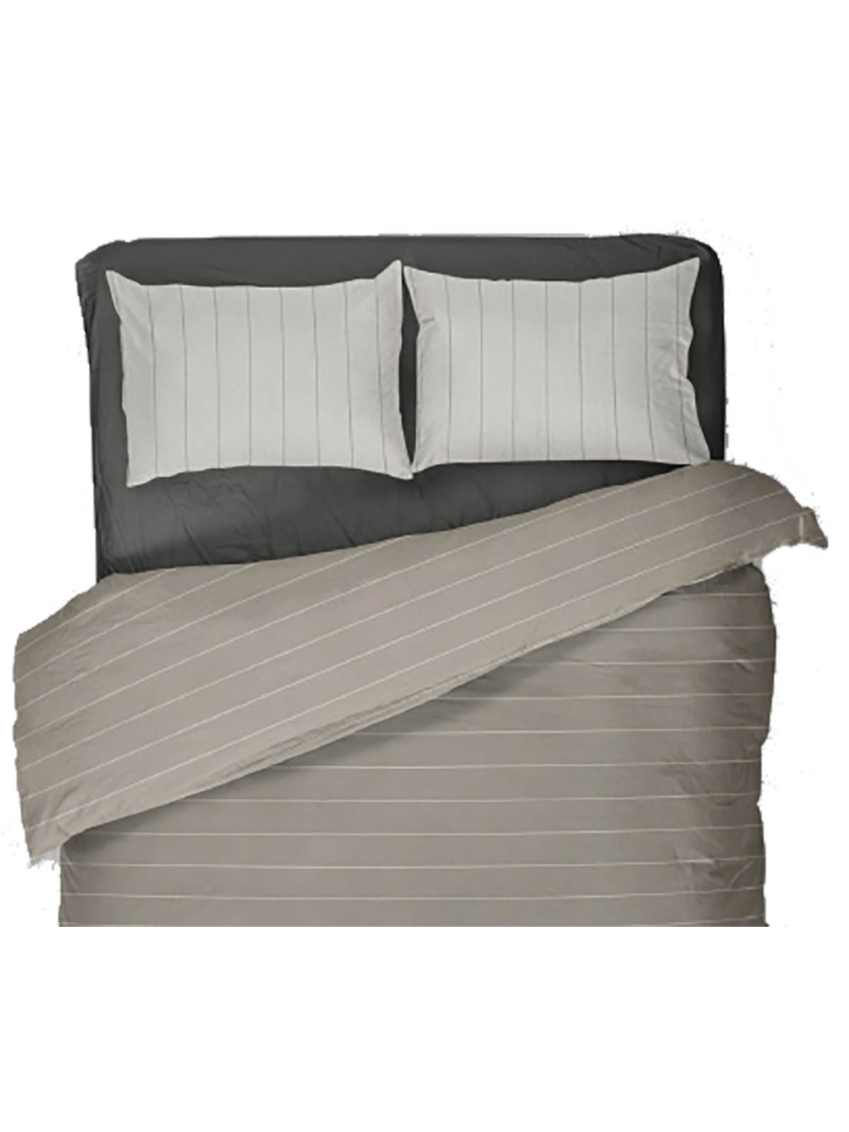 Full bed Linen printed Cotton striped