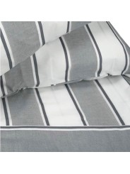 Gingham Sheets Stripes White Black
