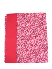 Sheets Standard Double Fantasy Arabesque Red 240x290 under the plan