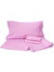 7420 SHEETS 1PZe1/2 200 PERCALE-CHECKERED PINK