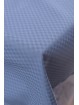 Rectangular Tablecloth x12 Light Blue Cotton Satin Paper Sugar Checked without Napkins 270x180 8062