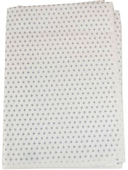 長方形のテーブルクロスx12白いぼろぼろのファンタジー270x180 + 12ナプキン