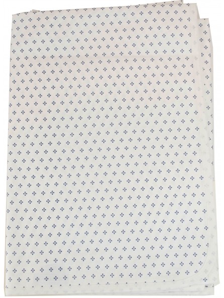長方形のテーブルクロスx12白いぼろぼろのファンタジー270x180 + 12ナプキン