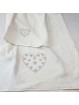 GIFT IDEA Hearts Sponge Set - Pochette Lavette Towels