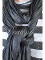 Laura Biagiotti Stola Sciarpa Lunga Nera 230x60 Morbida Viscosa -  Abbigliamento Donna