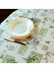 Stain-resistant Botanica Liquidproof Cotton Tablecloth