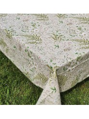 Fleckabweisende Tischdecke Botanica Cotton Liquidproof - ein Schwamm genügt um die Flecken zu reinigen