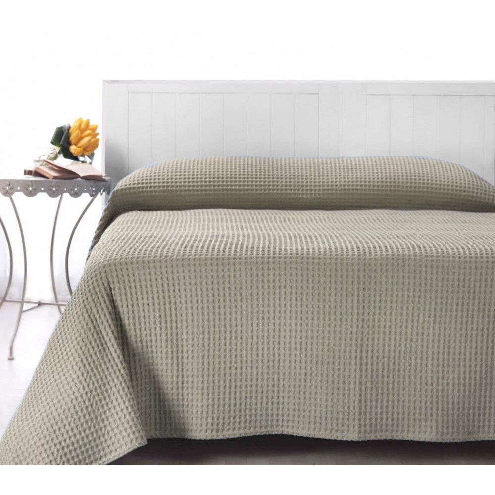 Bedspread honeycomb Large Pure Cotton