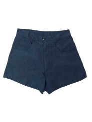 Pantalones cortos de seda pura para mujer Stonewash