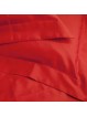 Draps en satin de coton couleur unie rouge cardinal