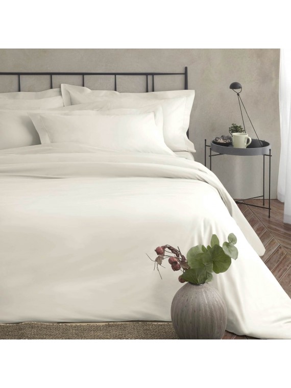 Single Color Percale Pelleovo 220 TC Sheets kingsize French bed