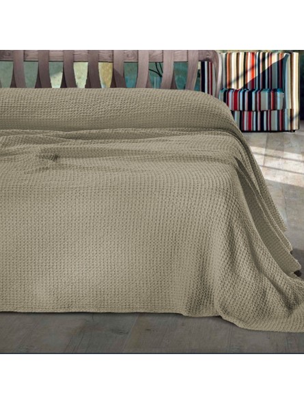 Bedspread honeycomb Large Pure Cotton